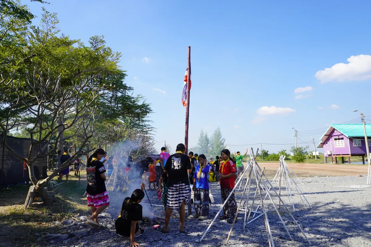 ภาพกิจกรรมเข้าค่ายลูกเสือ 4