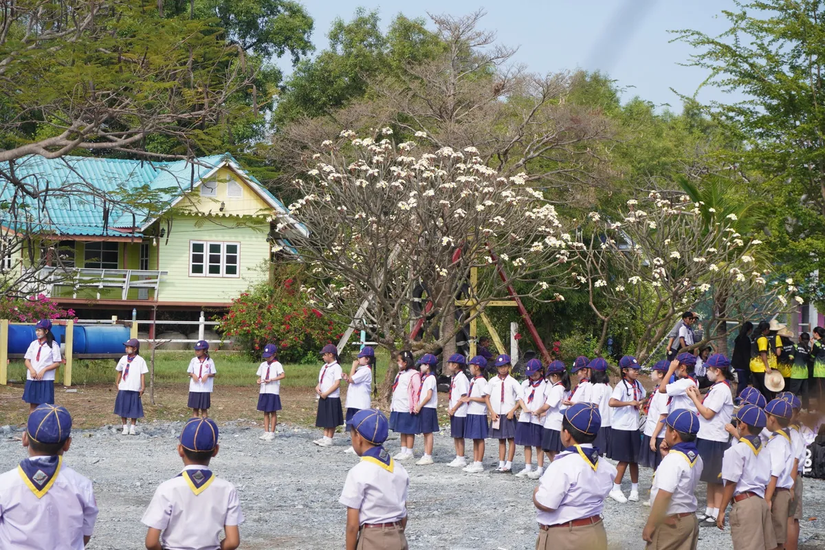 ภาพกิจกรรมเข้าค่ายลูกเสือ 8